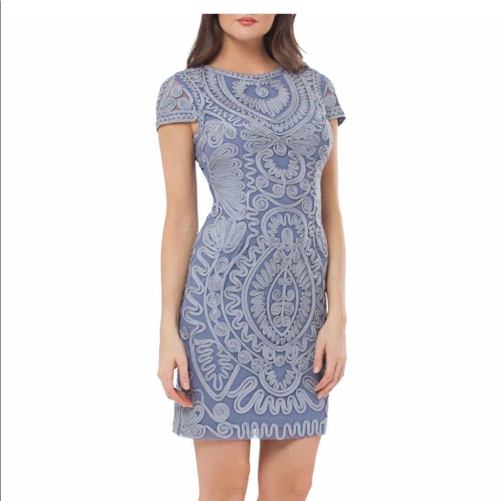 JS Collection Retro Soutache Dress